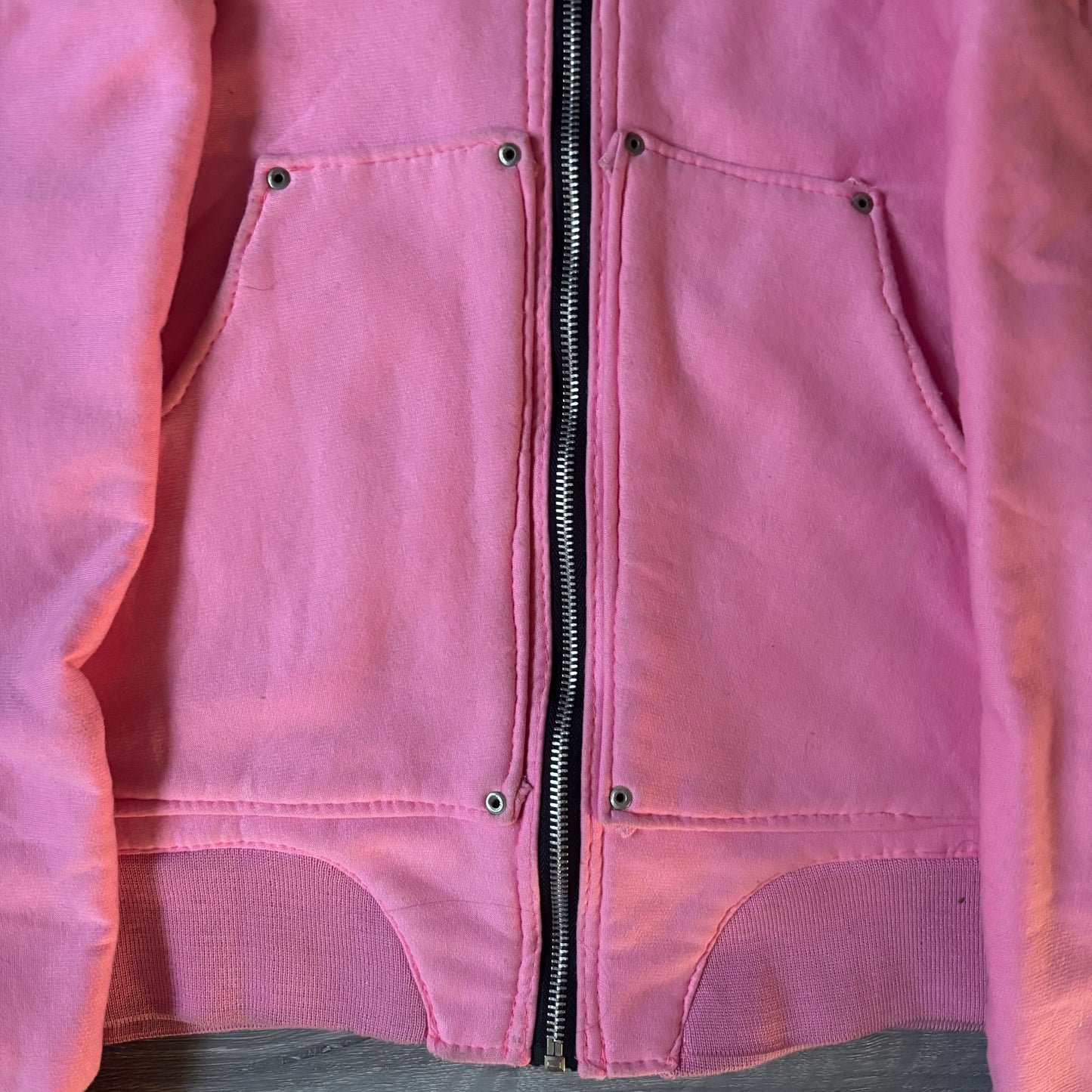 Evolutionary detachable pink zipup