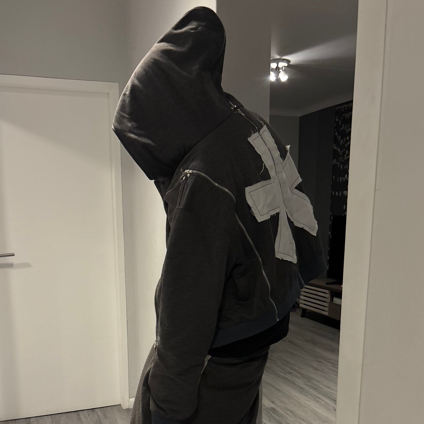 Evolutionary Detachable Zipup Grey