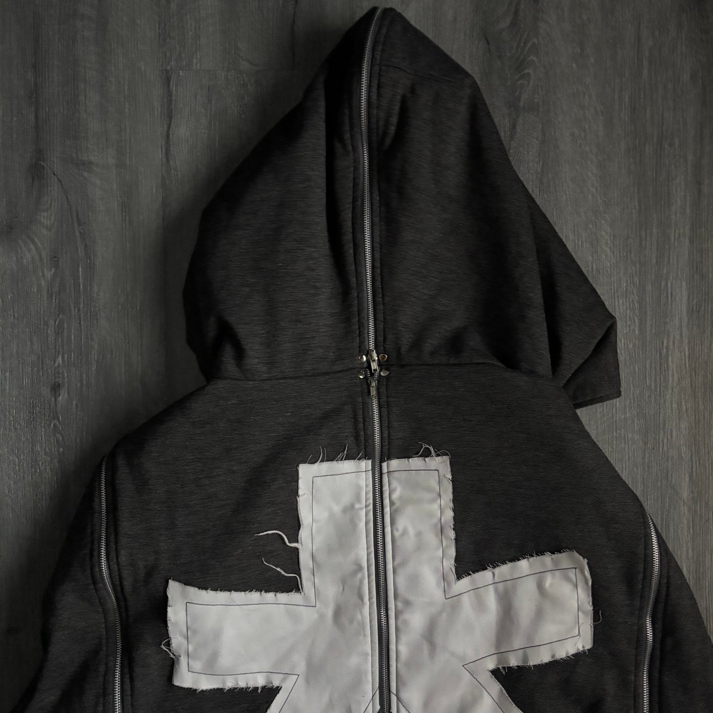 Evolutionary Detachable Zipup Grey