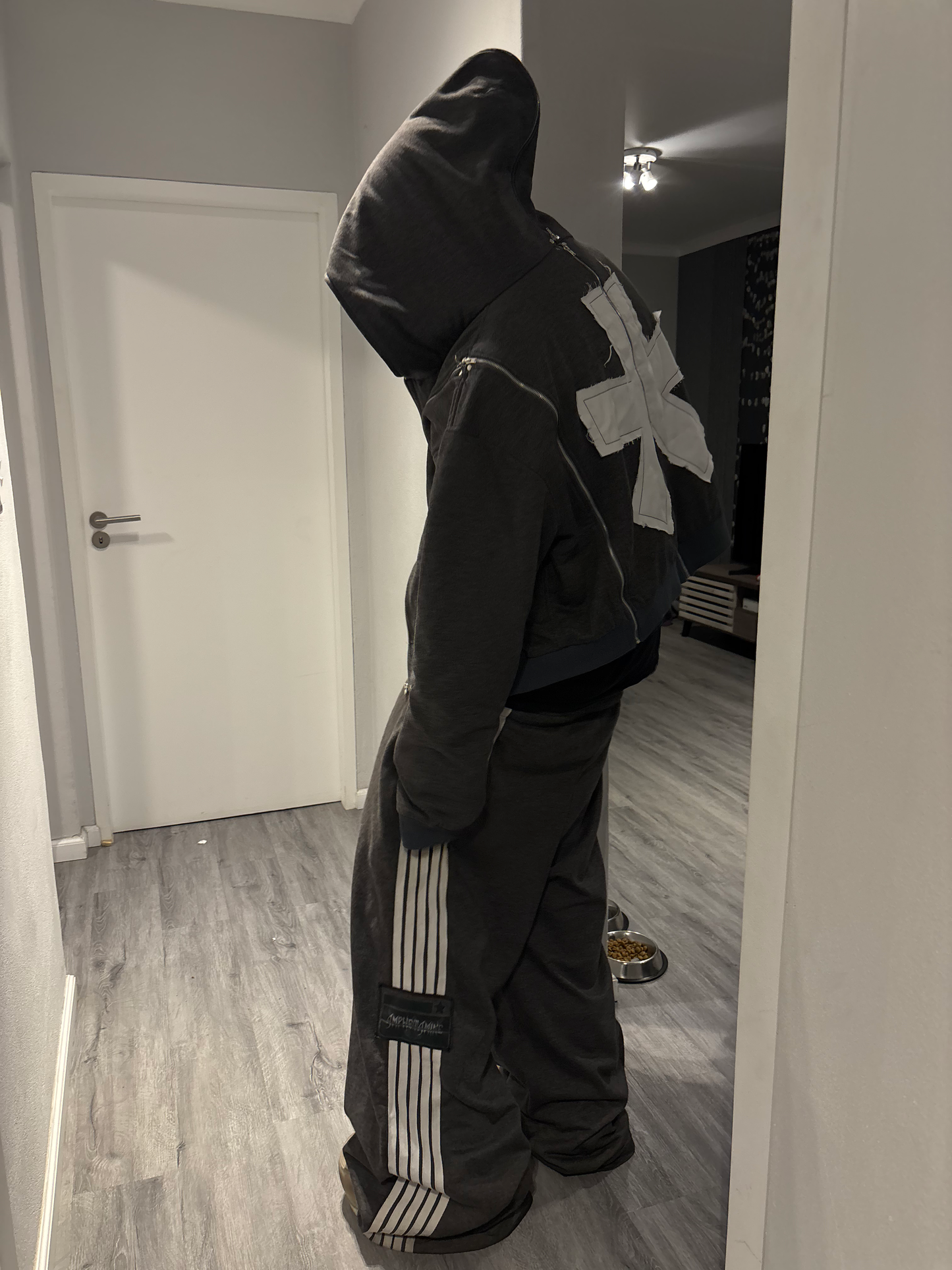 Sweatpants And Zipup Limited Time Combo Grey