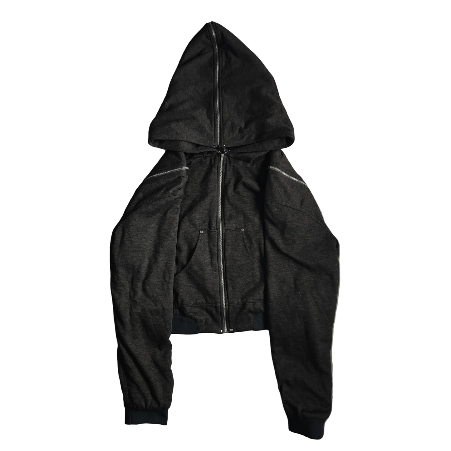 Evolutionary Detachable Zipup Grey